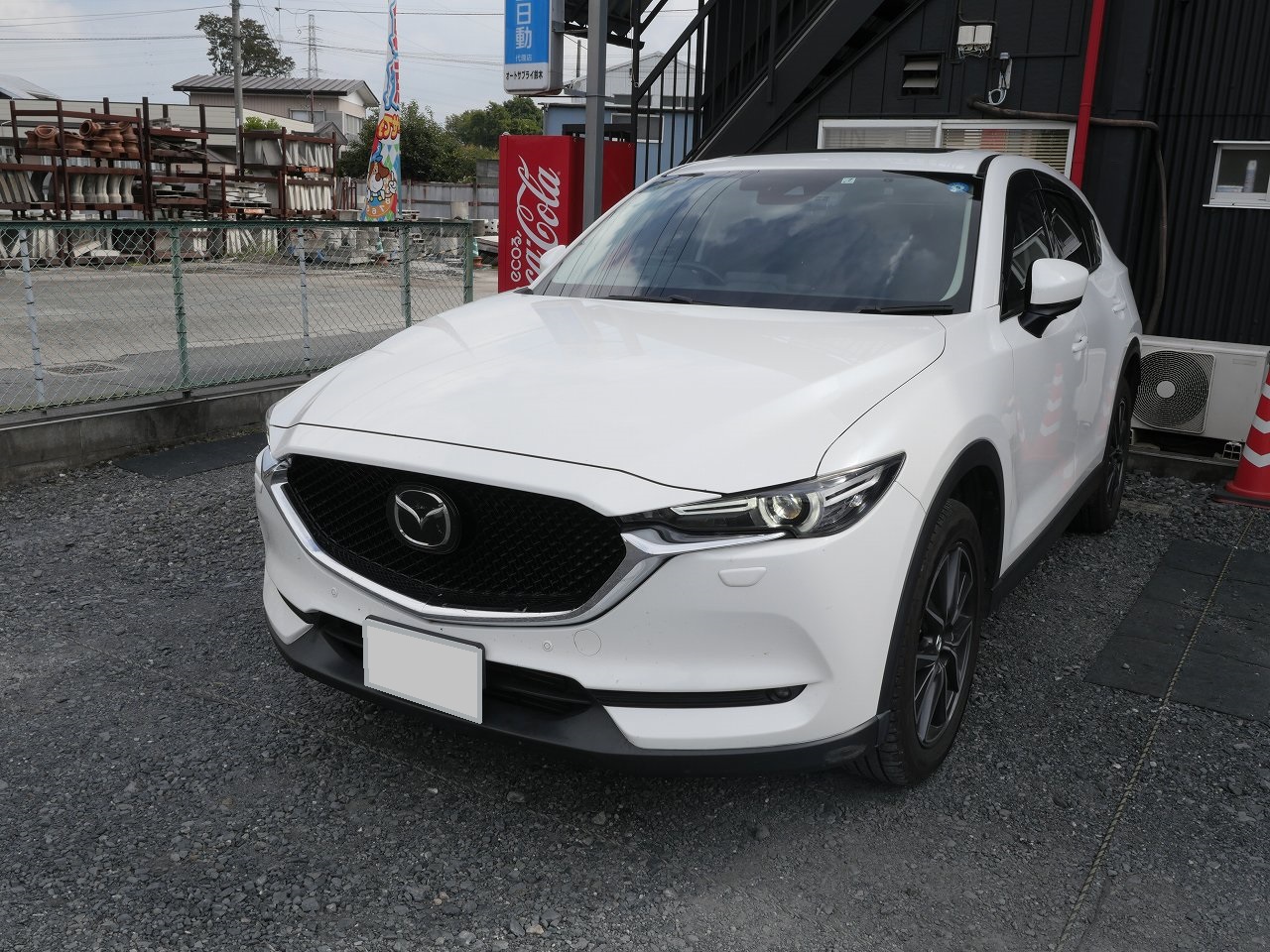 ドライアイス洗浄】KF2P CX-5のディーゼルエンジン吸気系に堆積する煤